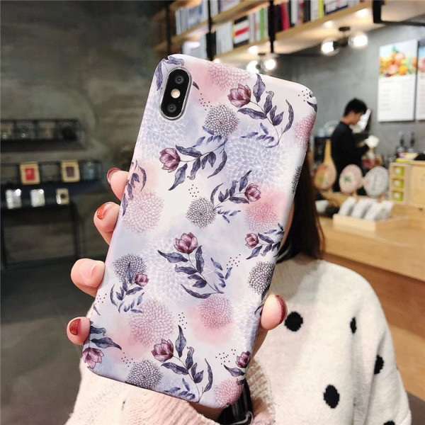 Husa tare pentru iPhone XS cu flori - doua modele