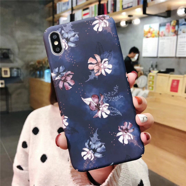 Husa tare pentru iPhone XS cu flori - doua modele