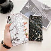 Husa cu efect de marmura pentru iPhone XS