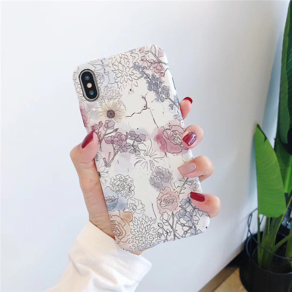 Tvrda poleđina za iPhone XS sa cvjetićima - dva modela