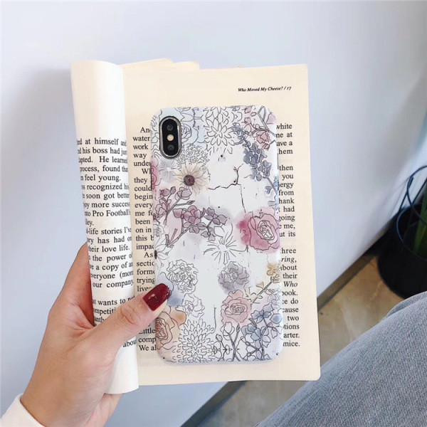 Tvrda poleđina za iPhone XS sa cvjetićima - dva modela