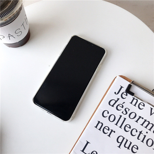 Διαφανής θήκη στοιχείων 3D Cloud για το iPhone XS