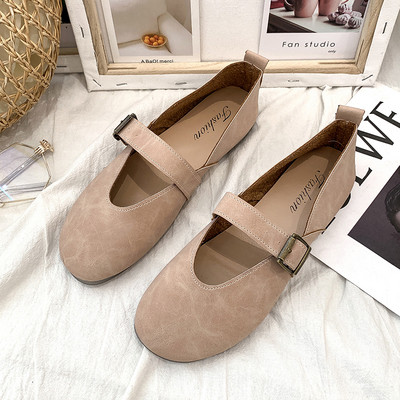 Pantofi de dama cu talpa plata din piele ecologica