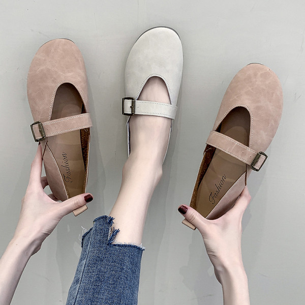 Pantofi de dama cu talpa plata din piele ecologica