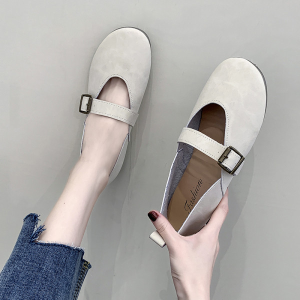 Pantofi de dama cu talpa plata din piele ecologica