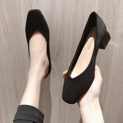 Γυναικεία casual  παπούτσια eco suede  με χαμηλό τακούνι