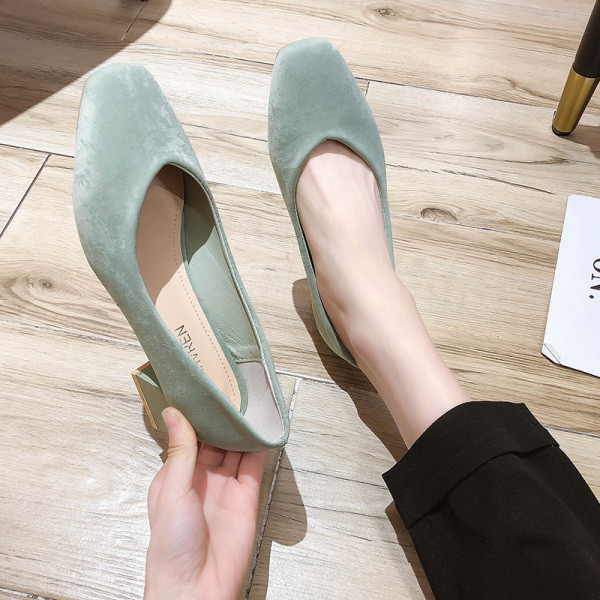 Γυναικεία casual  παπούτσια eco suede  με χαμηλό τακούνι