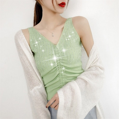 Modernus moteriškas apatinis trikotažas su kaklaraiščiais ir akmenimis