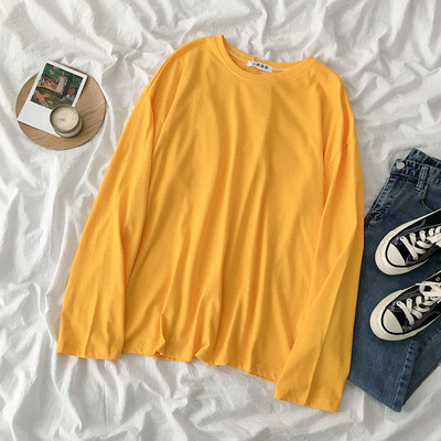 Γυναικεία μπλούζα καλσικό μοντέλο με στρογγυλή λαιμόκοψη