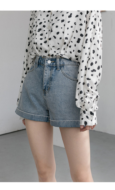 Jauna modeļa sieviešu džinsa šorti