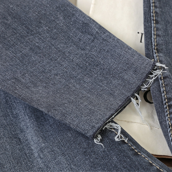 Sieviešu ikdienas garie džinsi ar augstu vidukli un pogām