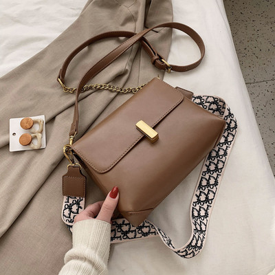 Modern női táska eko bőrből, két fogantyúval