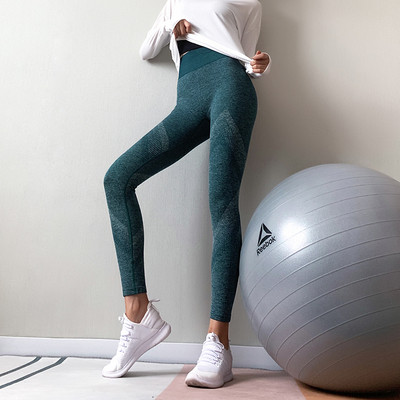 Дамски еластичен клин с висока талия подходящ за тренировки