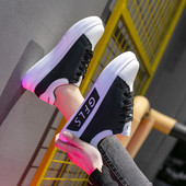 Ikdienas sieviešu kedas ar uzrakstu no eko ādas