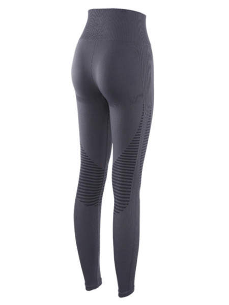 Еластичен спортен дамски клин с висока талия 