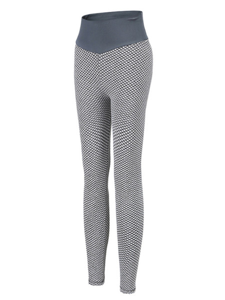 Új modell sport női leggings magas derékkal