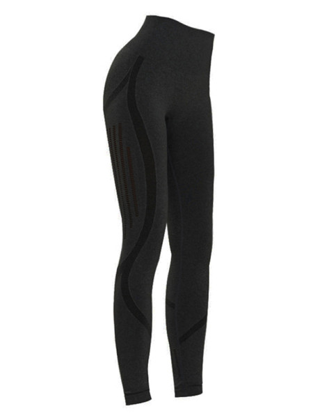 Elastīgi sporta garie legingi ar augstu vidukli