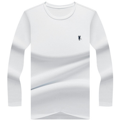 Laisva vyriška palaidinė ilgomis rankovėmis ir siuvinėjimais