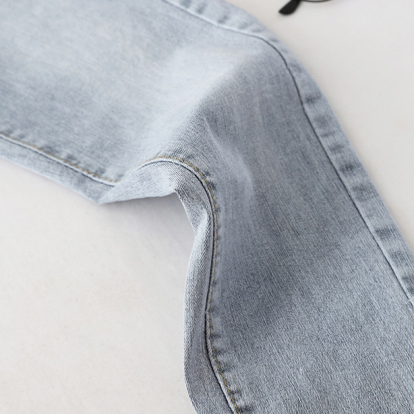 Alkalmi női farmer sima modell zsebekkel