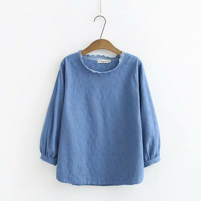 Alkalmi női blúz hosszú ujjal, sima modell