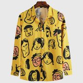 Мъжка ежедневна риза с копчета и класическа яка