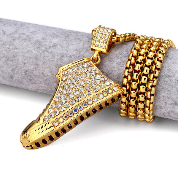 Lanț bărbătesc cu pandantiv pentru pantofi