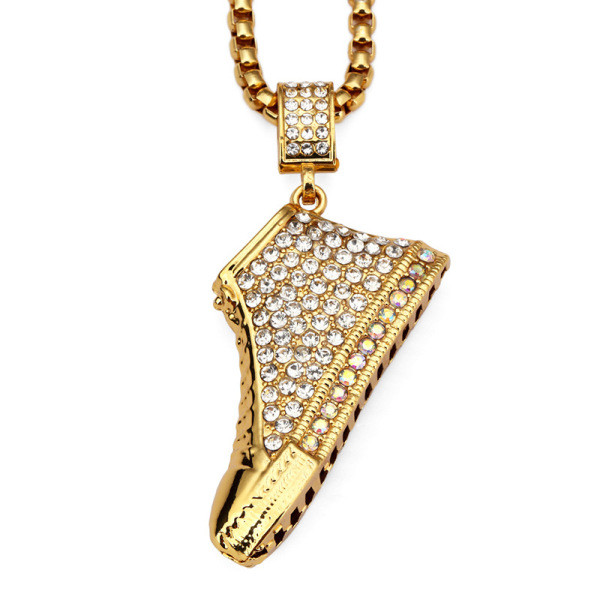 Lanț bărbătesc cu pandantiv pentru pantofi