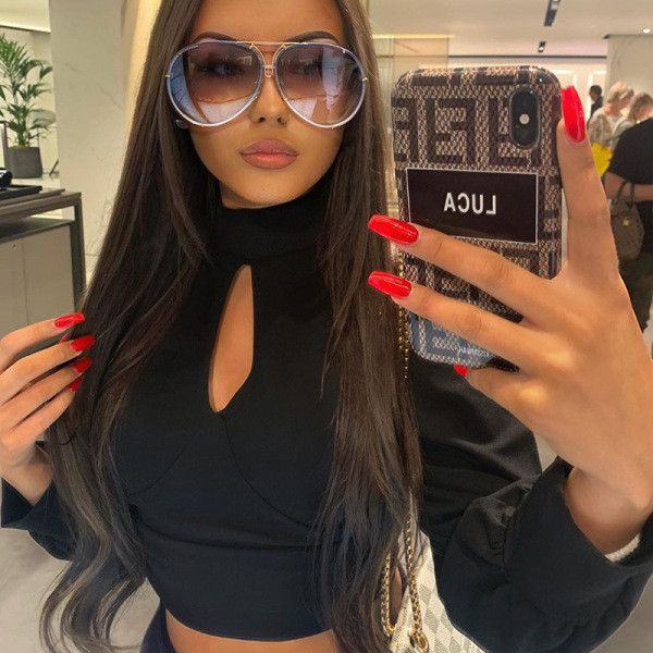 Moderni moteriška trumpa palaidinė aukšta apykakle ir ilgomis rankovėmis