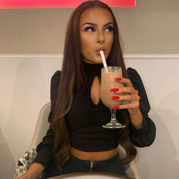 Moderni moteriška trumpa palaidinė aukšta apykakle ir ilgomis rankovėmis