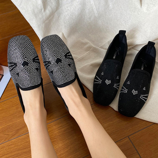 Jauns ikdienas mokasīnu modelis ar dekorācijas akmeņiem - divi modeļi