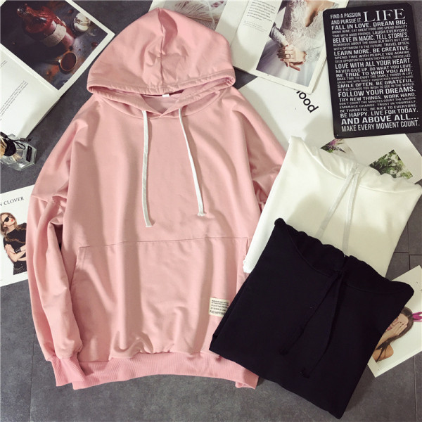 Sieviešu ikdienas sporta krekls ar kapuci un saitēm