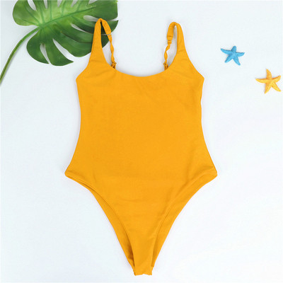 Moderns pilns peldkostīmu modelis ar regulējamām lencēm