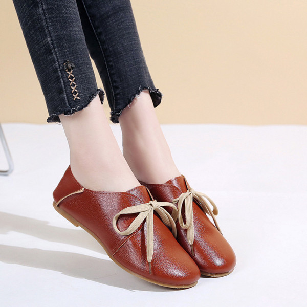 Novi model casual mokasina od eko kože sa vezicama