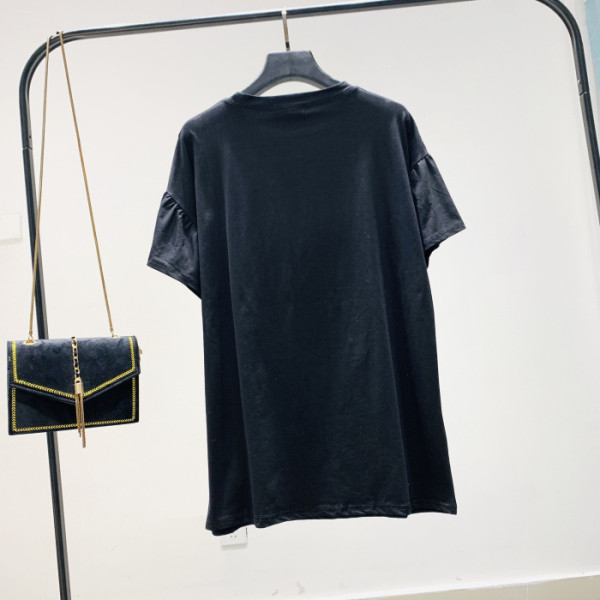 Tricou dama model nou cu maneca scurta si imprimeu