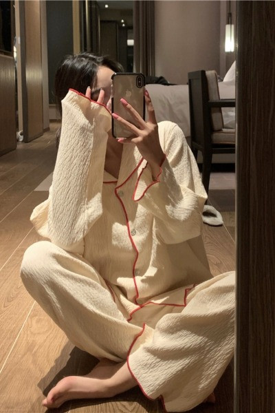 Sieviešu ikdienas pidžama divās daļās