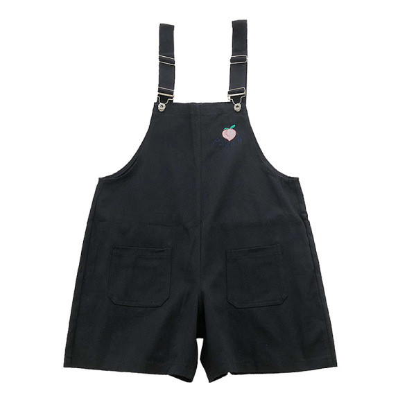 Sieviešu ikdienas kombinezons ar kabatām un izšuvumiem