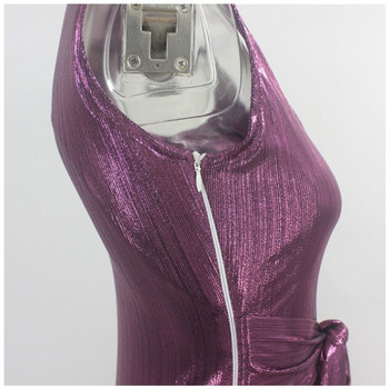 Stílusos női ruha övvel a derekán - Karcsú modell