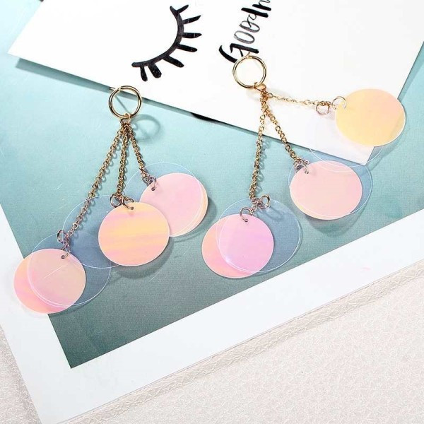 Karājoši sieviešu auskari ar fliteriem