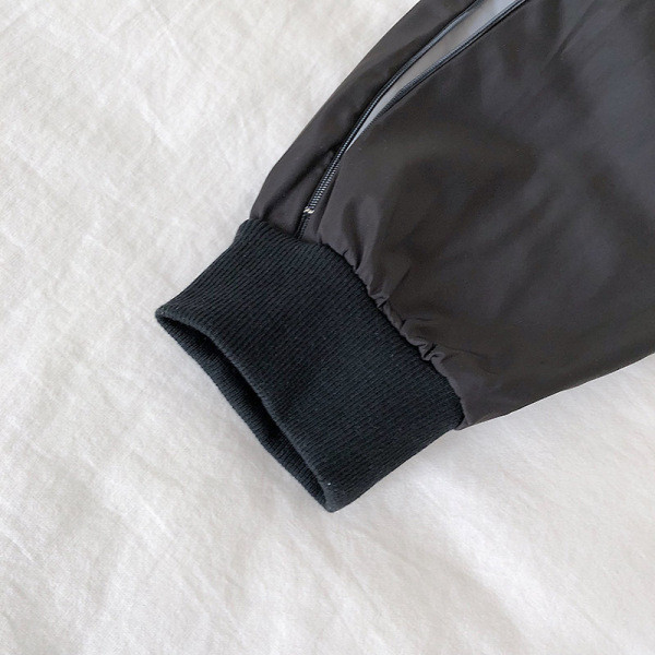 Pantaloni casual dama cu margini si talie elastica