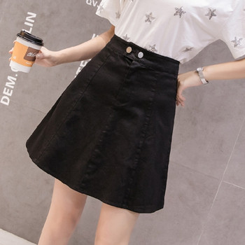 Modern női szoknya magas derékkal - tavaszra és őszre is alkalmas