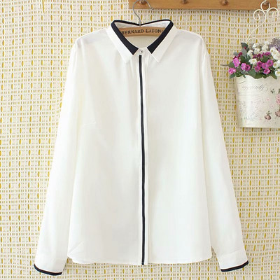 Camasa moderna de dama model simplu cu guler clasic si maneci lungi