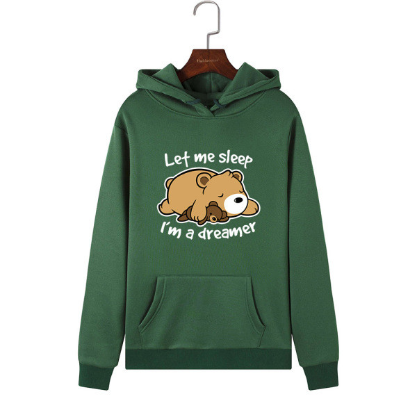 Hanorac de dama modern cu aplicatie colorata si gluga