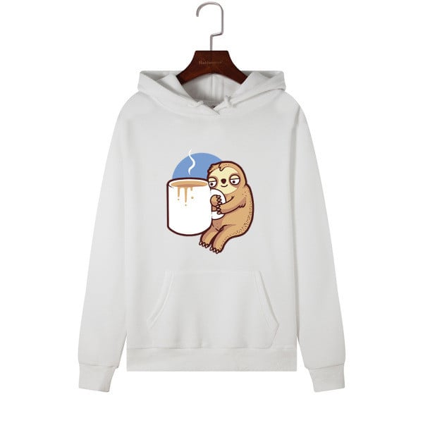 Sieviešu ikdienas sporta krekls ar kapuci un krāsainu aplikāciju