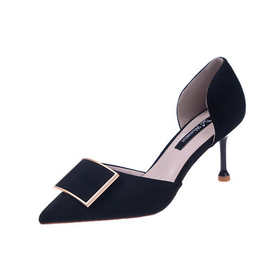 Modernas sieviešu kurpes ar plāniem papēžiem – smails modelis