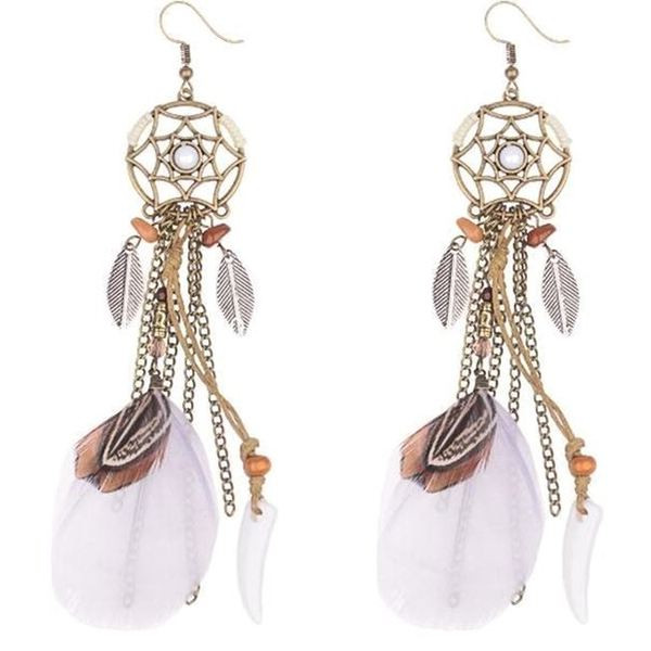 Cercei de damă cu design capcană de vis