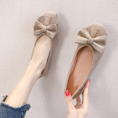 Sieviešu ikdienas apavi no eko zamšādas ar lentīti