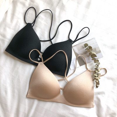 Sutien casual dama cu cupa triunghiulara si tampoane