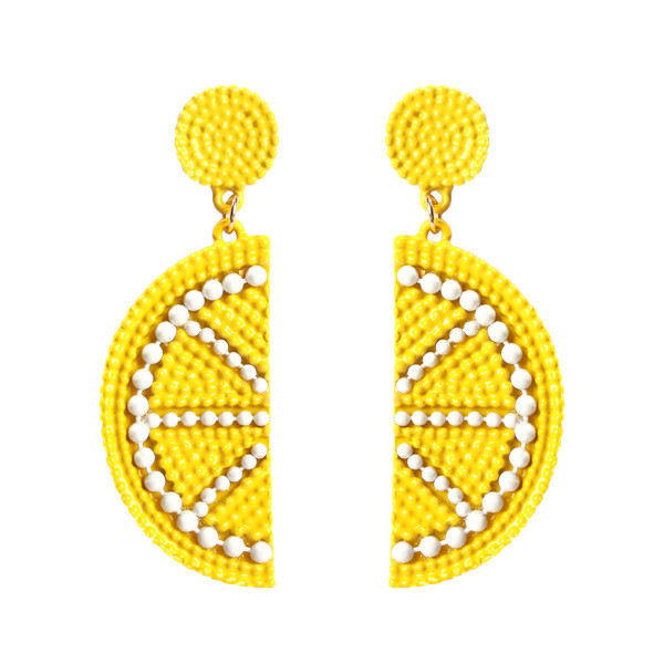 Naiste puuviljakujulised kõrvarõngad