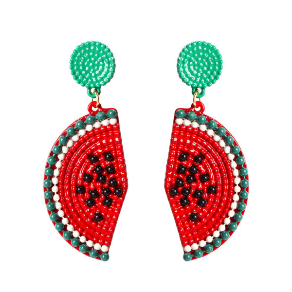 Naiste puuviljakujulised kõrvarõngad