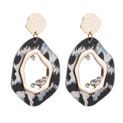 Állatmintás női fülbevaló